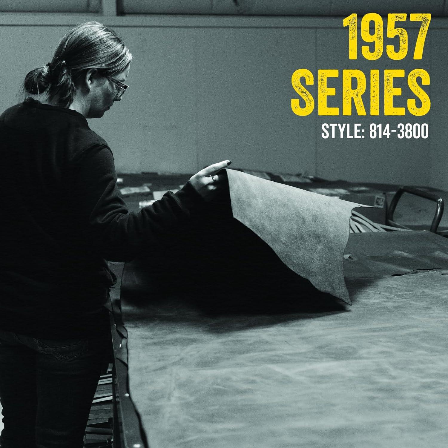 imageThorogood 1957 Series 8 Waterproof Work Boots for Men FullGrain Leather with Moc Toe Comfort Insole and SlipResistant Wedge Outsole EH ResistantBriar Pitstop