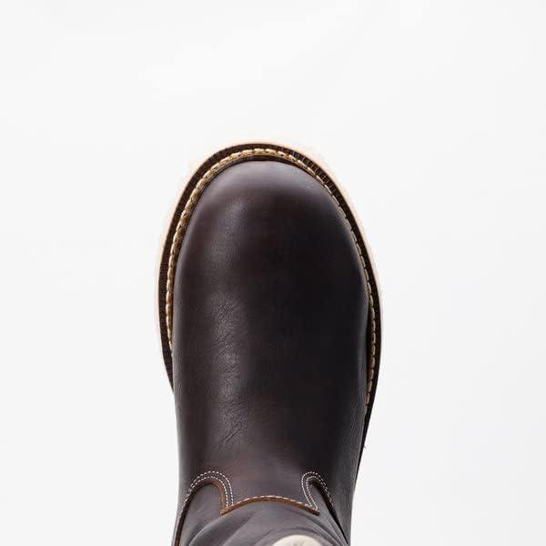 imageThorogood American Heritage 11 Steel Toe Wellington Boots for Men Premium FullGrain Leather SlipResistant Heel Outsole and Comfort InsoleBriar Pitstop