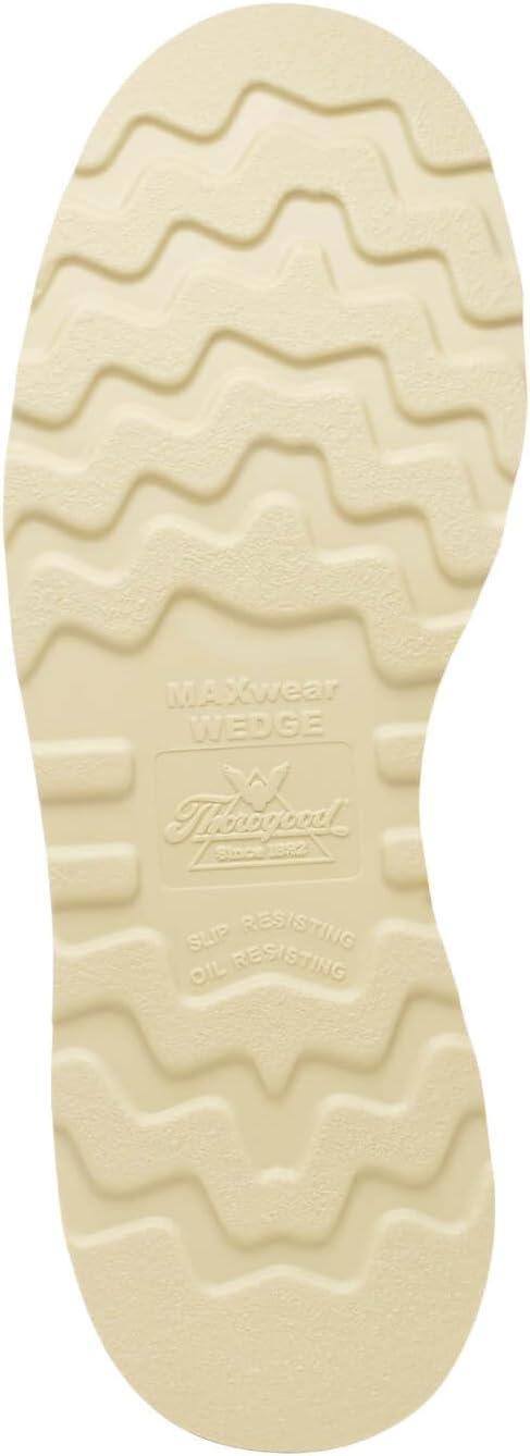 imageThorogood American Heritage 6 Moc Toe Work Boots for Men  Soft Toe Premium FullGrain Leather with SlipResistant Wedge Outsole and Comfort Insole EH RatedTobacco