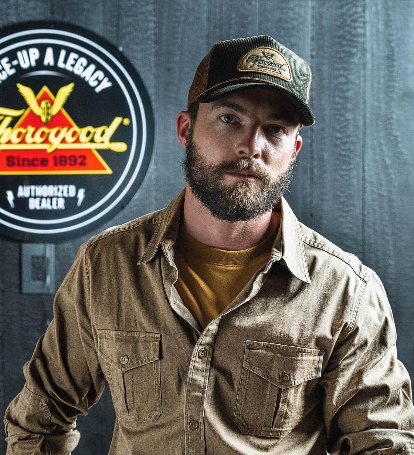 imageThorogood Mens Vintage Corduroy Snap Back HatDuffel Bag