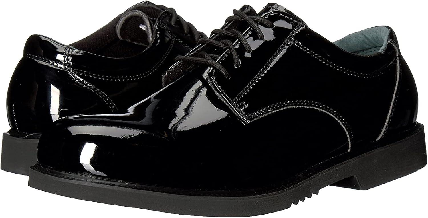 imageThorogood Mens and Womens Black Poromeric Uniform Oxford Dress ShoesBlack