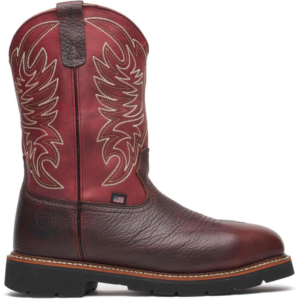 imageThorogood Mens American Heritage Square Toe Wellington Waterproof Safety Industrial BootBrown