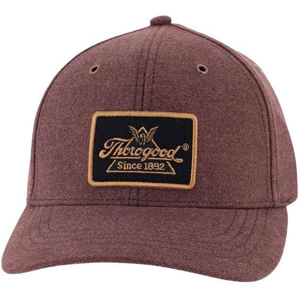 imageThorogood Mens Classic Logo Patch HatChocolate Maroon