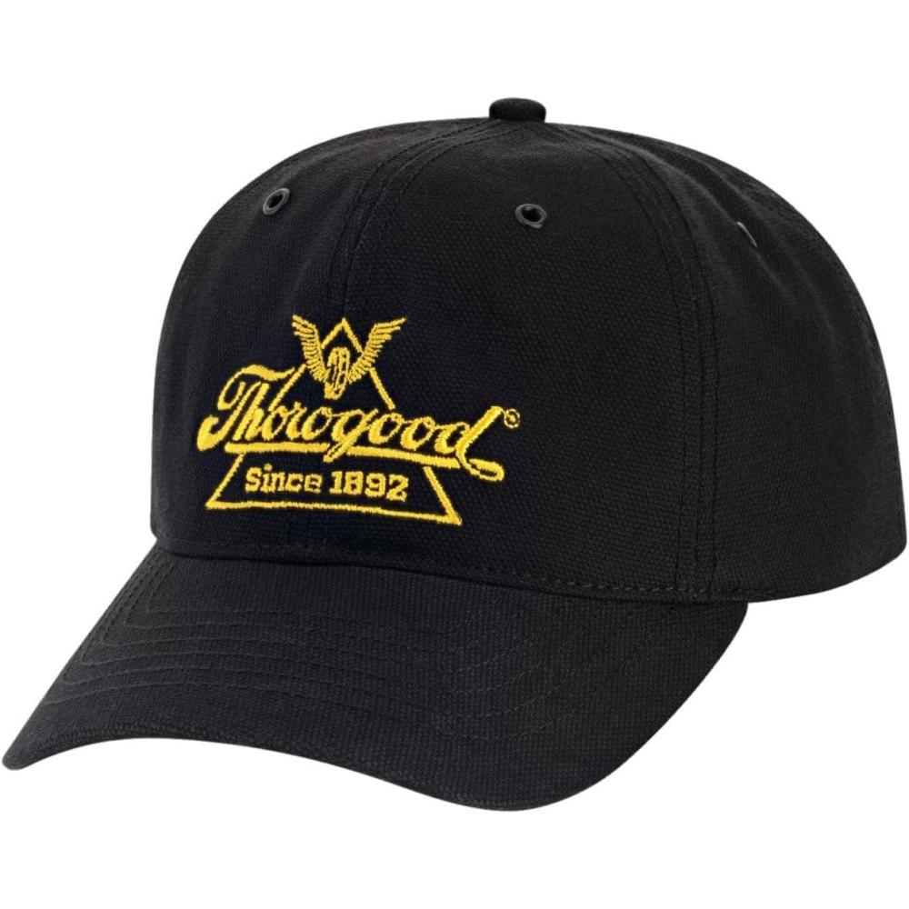 imageThorogood Mens Heavy Duty Canvas Workmans Hat with Bonus Carpenter PencilBlack