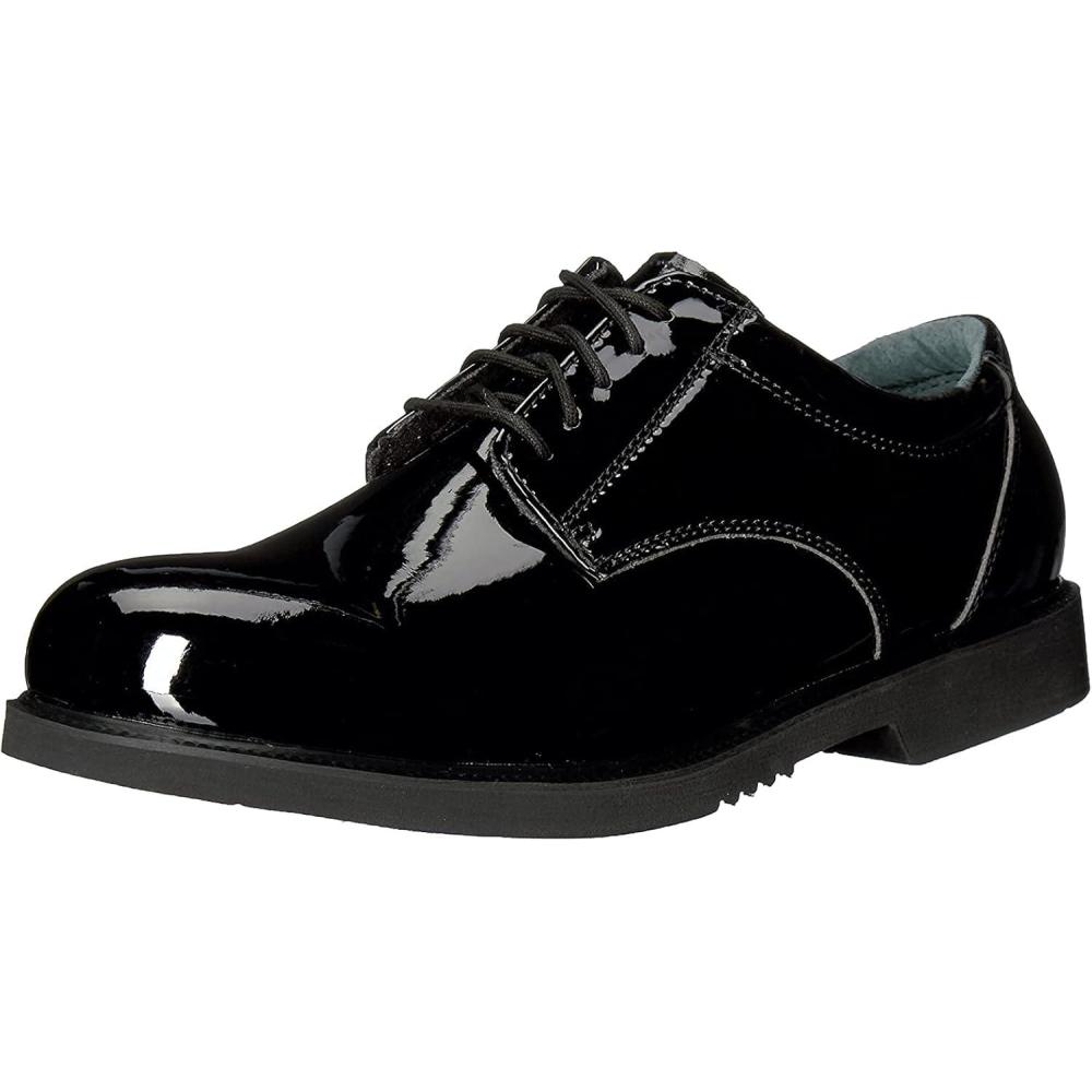 imageThorogood Mens and Womens Black Poromeric Uniform Oxford Dress ShoesBlack