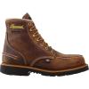 Thorogood 1957 Series 6” Waterproof Steel Toe Work Boots for Men – Full-Grain Leather with Moc Toe, Comfort Insole, and Slip-Resistant Heel Outsole; EH Rated(Dark Brown)