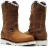 Thorogood American Heritage 11” Steel Toe Wellington Boots for Men – Premium Full-Grain Leather, Slip-Resistant Heel Outsole and Comfort Insole(Crazyhorse)