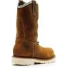 Thorogood American Heritage 11” Steel Toe Wellington Boots for Men – Premium Full-Grain Leather, Slip-Resistant Heel Outsole and Comfort Insole(Crazyhorse)