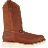 Thorogood American Heritage 11” Steel Toe Wellington Boots for Men – Premium Full-Grain Leather with Slip-Resistant Wedge Outsole and Comfort Insole; EH Rated(Tobacco Oil-tanned)
