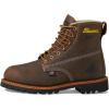 Thorogood American Heritage 6” Leather Waterproof Insulated Work Shoes for Men with Composite Shank Non-Safety Toe Oil and Slip-Resistant Outsole(Crazy Horse)