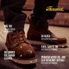 Thorogood American Heritage 6” Steel Toe Work Boots for Men – Full-Grain Leather with Moc Toe, Slip-Resistant Wedge Outsole, and Comfort Insole; EH Rated(Tobacco Oil-tanned)