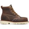 Thorogood American Heritage 6” Steel Toe Work Boots for Men – Full-Grain Leather with Moc Toe, Slip-Resistant Wedge Outsole, and Comfort Insole; EH Rated(Trail Crazyhorse)