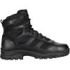 Thorogood Deuce 6” Waterproof Side-Zip Black Tactical Boots for Men and Women with Composite Safety Toe, Full-Grain Leather, and Slip-Resistant Outsole; BBP & EH Rated(Black)