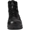 Thorogood Deuce 6” Waterproof Side-Zip Black Tactical Boots for Men and Women with Composite Safety Toe, Full-Grain Leather, and Slip-Resistant Outsole; BBP & EH Rated(Multi)