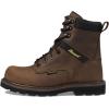 Thorogood Job-Site Series 8″ Composite Safety Toe Waterproof Leather Work Boots for Men with Slip-Resistant Outsole(Crazy Horse)