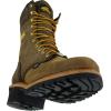 Thorogood Logger Series 9” Waterproof Steel Toe Work Boots for Men – Premium Leather with Storm Welt Construction and Slip-Resistant Vibram Outsole; EH Rated(Studhorse Brown)