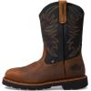 Thorogood Men’s American Heritage 11″ Square Toe Wellington Waterproof Leather Work Boots(Black Upper/Crazyhorse Bottom)