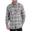 Thorogood Men’s Heavyweight Brushed Flannel Long Sleeve Button Up Shirt(Tough Job Plaid)