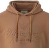 Thorogood Men’s Heavyweight Hoodie Embossed Logo Pullover Workwear Sweatshirt(Otter)