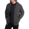 Thorogood Men’s Heavyweight Hoodie Zip Up Workwear Sweatshirt(Tarmac)