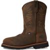 Thorogood Men’s Western Work 11″ Waterproof Square Toe Western Boot(Crazy Horse)