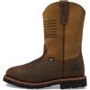 Thorogood Men’s Western Work 11″ Waterproof Square Toe Work Boot(Crazy Horse/Tan)