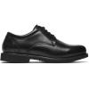 Thorogood Uniform Classics Oxford Black Dress Shoes for Men Featuring High-Shine Leather, Removable EVA Comfort Insole, and Slip-Resistant Blown Rubber Outsole(Black)