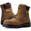 Thorogood 6” Waterproof Work Boots for Men – Nano Composite Toe – Genesis Series – Full-Grain Leather with Comfort Insoles and Slip-Resistant Outsoles(Chestnut)