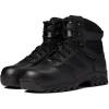 Thorogood Deuce 6” Waterproof Side-Zip Black Tactical Boots for Men and Women with Composite Safety Toe, Full-Grain Leather, and Slip-Resistant Outsole; BBP & EH Rated(Multi)