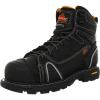 Thorogood GEN-Flex2 6” Composite Safety Toe Work Boots For Men – Breathable Heavy-Duty Toe Cap Boots With Goodyear Storm Welt, Slip-Resistant Outsole and Comfort Insole(Black)