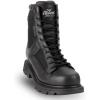 Thorogood GEN-Flex2 8” Side-Zip Waterproof Black Tactical Boots for Men and Women – Lightweight Leather and Nylon with Slip-Resistant Outsole; EH Rated(Black)