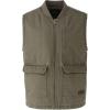 Thorogood Men’s All Year Stone Wash Workwear Herringbone Vest(Tea Leaf)