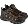 Thorogood Men’s Crosstrex Series Mid Cut Waterproof, Composite Toe Hiker Boot(Brown/Orange)