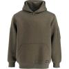 Thorogood Men’s Durable Water Repellent Snap Neck Performance Pullover Hoodie(Tea Leaf Heather)