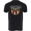 Thorogood Men’s Eagle Shield Short Sleeve Pocket T-Shirt USA Made(Black)