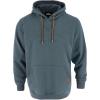 Thorogood Men’s Heavyweight Hoodie Embossed Logo Pullover Workwear Sweatshirt(Vintage Slate)