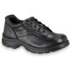 Thorogood Soft Streets Double Track Oxford Work Shoes for Men – Premium Black Leather with Comfort Insole and Slip-Resistant Outsole; Berry Compliant and Postal Certified(Black)
