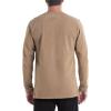 Thorogood Men’s Heavyweight Vintage Wash Long Sleeve Henley(Otter)