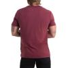Thorogood Men’s Wing & Wheel Short Sleeve T-Shirt(Chocolate Maroon)