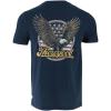 Thorogood Men’s Freedom Eagle Short Sleeve T-Shirt(Pageant Blue)