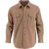 Thorogood Men’s Heavyweight Utility Stretch Long Sleeve Button Up Overshirt(Otter)