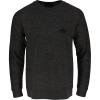 Thorogood Men’s Space Dye Raglan Long Sleeve Crewneck Pullover Shirt(Black Space Dye)