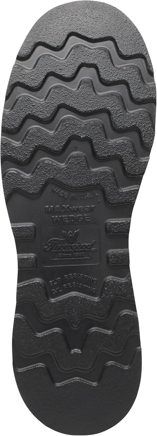 imageThorogood 1957 Series Waterproof 8quot Steel Safety Toe Durable ampamp Reliable Footwear Moc Toe Maxwear Wedge Mens Work BootsCrazy Horse