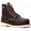 Thorogood 1957 Series 6” Waterproof Steel Toe Work Boots for Men – Full-Grain Leather with Moc Toe, Comfort Insole, and Slip-Resistant Heel Outsole; EH Rated(Briar Pitstop)