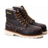 Thorogood 1957 Series 6” Waterproof Steel Toe Work Boots for Men – Full-Grain Leather with Moc Toe, Comfort Insole, and Slip-Resistant Heel Outsole; EH Rated(Briar Pitstop)